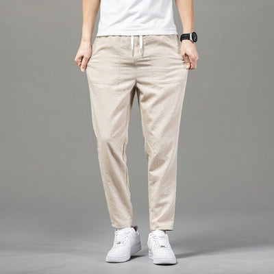 Solid Color Clean Version Thin Pants Male