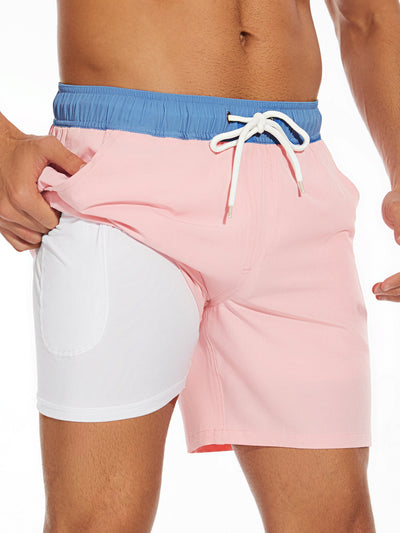 Men's Casual Sports Shorts Fashion Vacation Beach Swimming Trunks