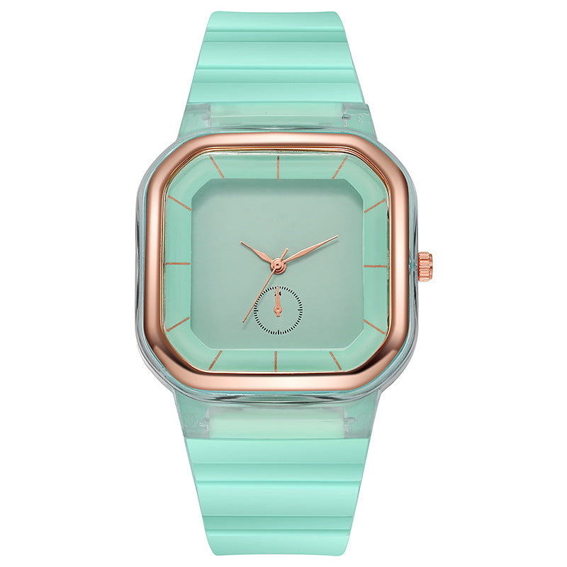 Montre neutre pour femme, simple, tendance, ceinture en acier, quartz