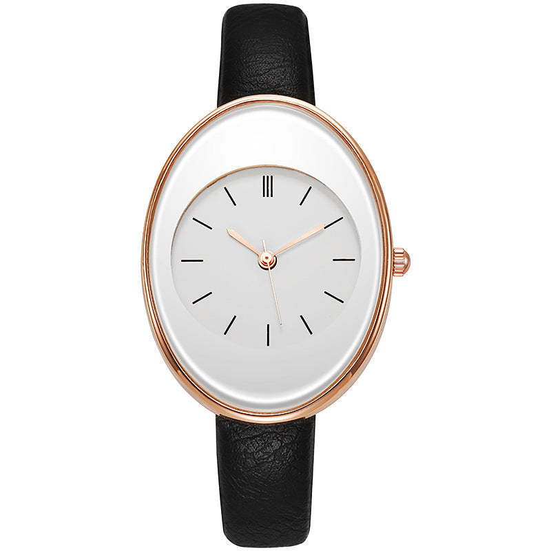 Montre neutre pour femme, simple, tendance, ceinture en acier, quartz