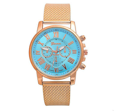 Montre bracelet en PVC multicolore, montre à quartz à cadran numérique romain, montre WISH pour femme à Genève, offre spéciale