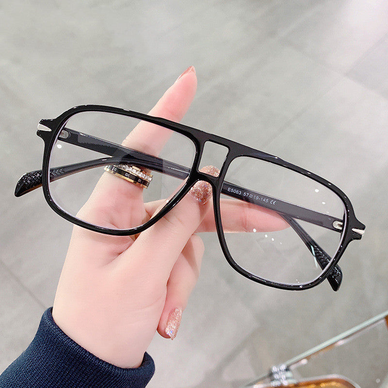 Retro Flying Double Beam Toad Mirror Sunglasses