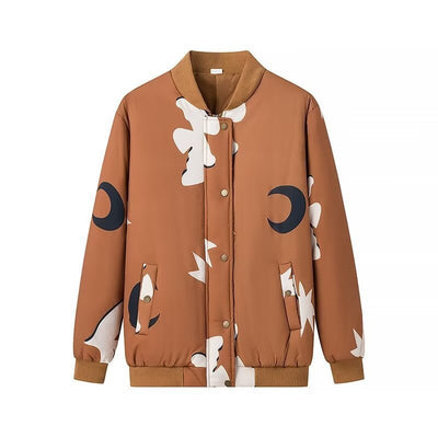 Autumn New Fashion All-match Casual Printed Coat