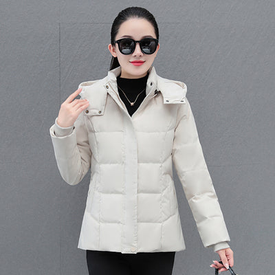 Down Jacket Women's Short Thick Warm Jacket