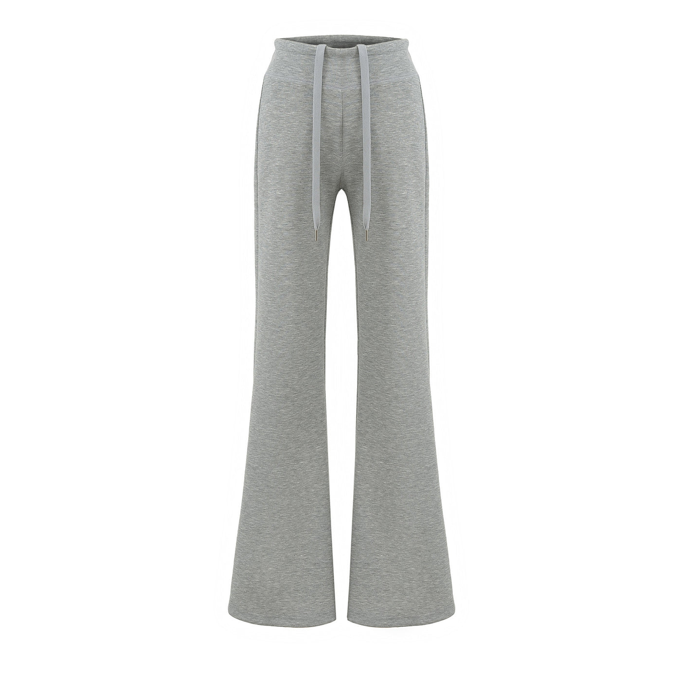 Pantalon bootcut drapé à barre verticale Air Layer