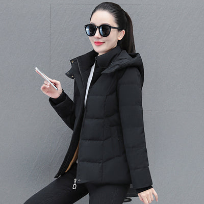 Down Jacket Women's Short Thick Warm Jacket
