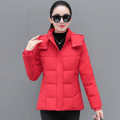 Down Jacket Women's Short Thick Warm Jacket