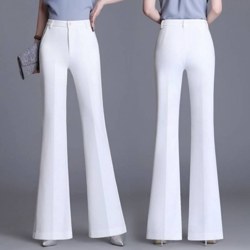 White High-waist Women's Pendant Loose Casual Pants