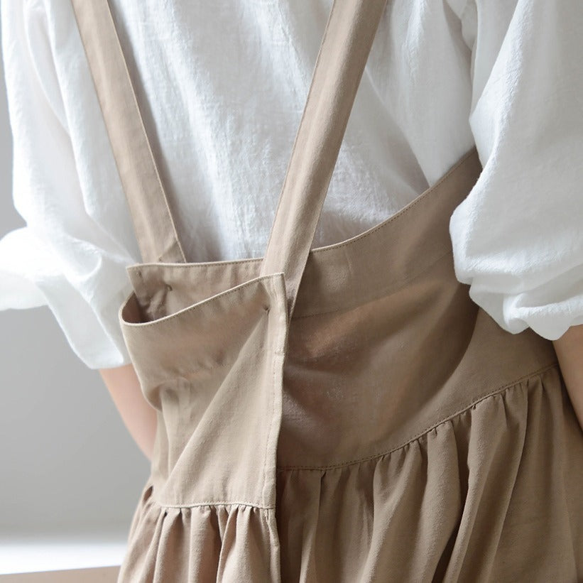 Waterproof Korean Style All Cotton Plus Size Apron