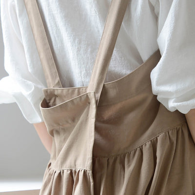 Waterproof Korean Style All Cotton Plus Size Apron