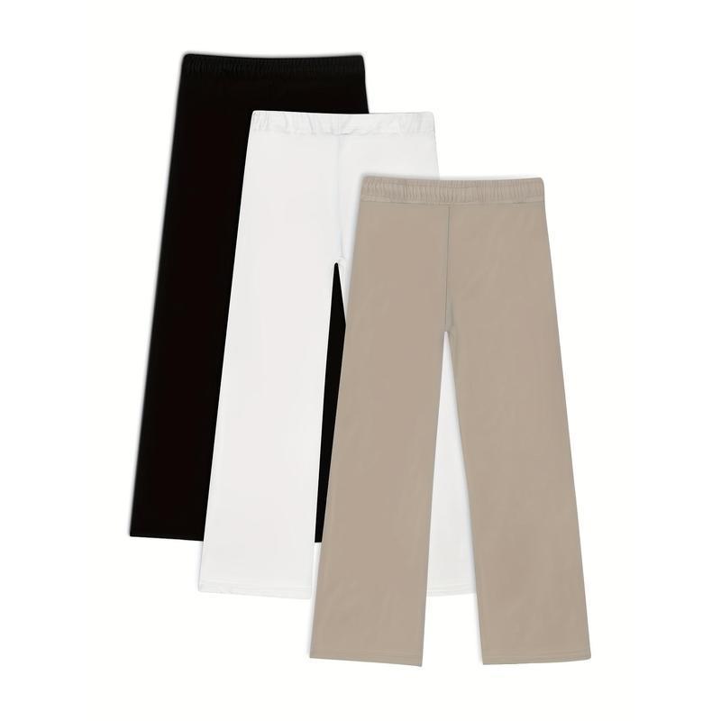 Pantalon ample à la mode pour hommes européens et américains, couleur unie