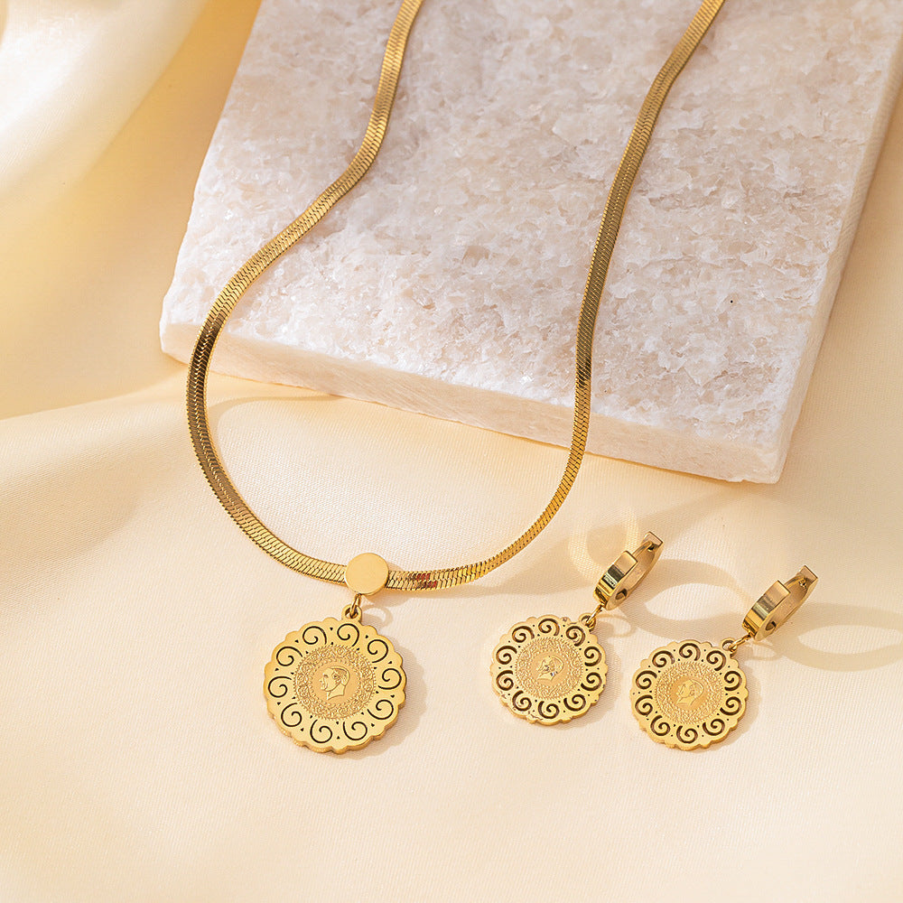 Stainless Steel Jewelry Set for Women