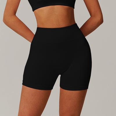 Seamless Tight High Waist Yoga Shorts Fitness Running Shorts