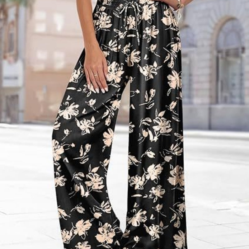 Women's Summer Bohemian Wide-leg Pants
