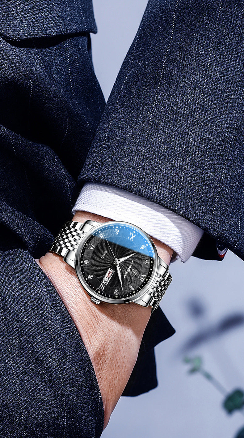 Men’s Steel Strap Luxury Watch