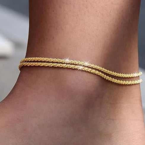 Exaggerated Chain Beach Anklet