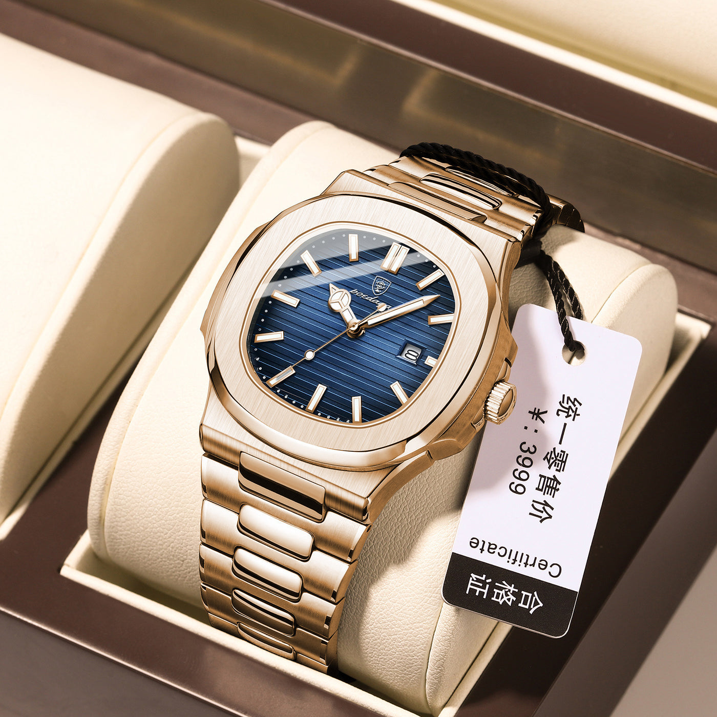 Luxury Ultra-Thin Waterproof Quartz Watch