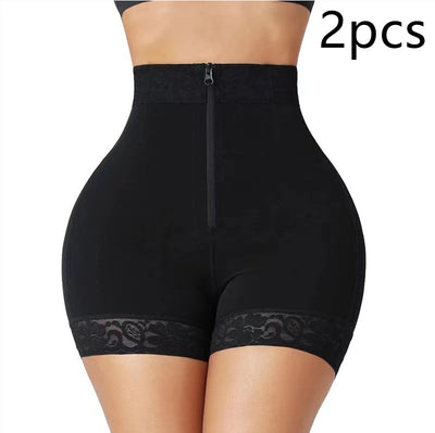 Nouveaux vêtements amincissants pour les hanches, pantalons abdominaux à fermeture éclair pour le levage des hanches