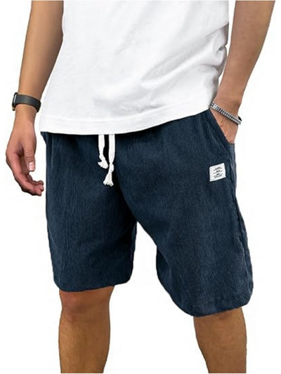 Men's Casual Sports Corduroy Breathable Shorts