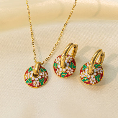 Stainless Steel Jewelry Set for Women