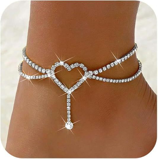 Minimalist Double Layer Anklet for Women