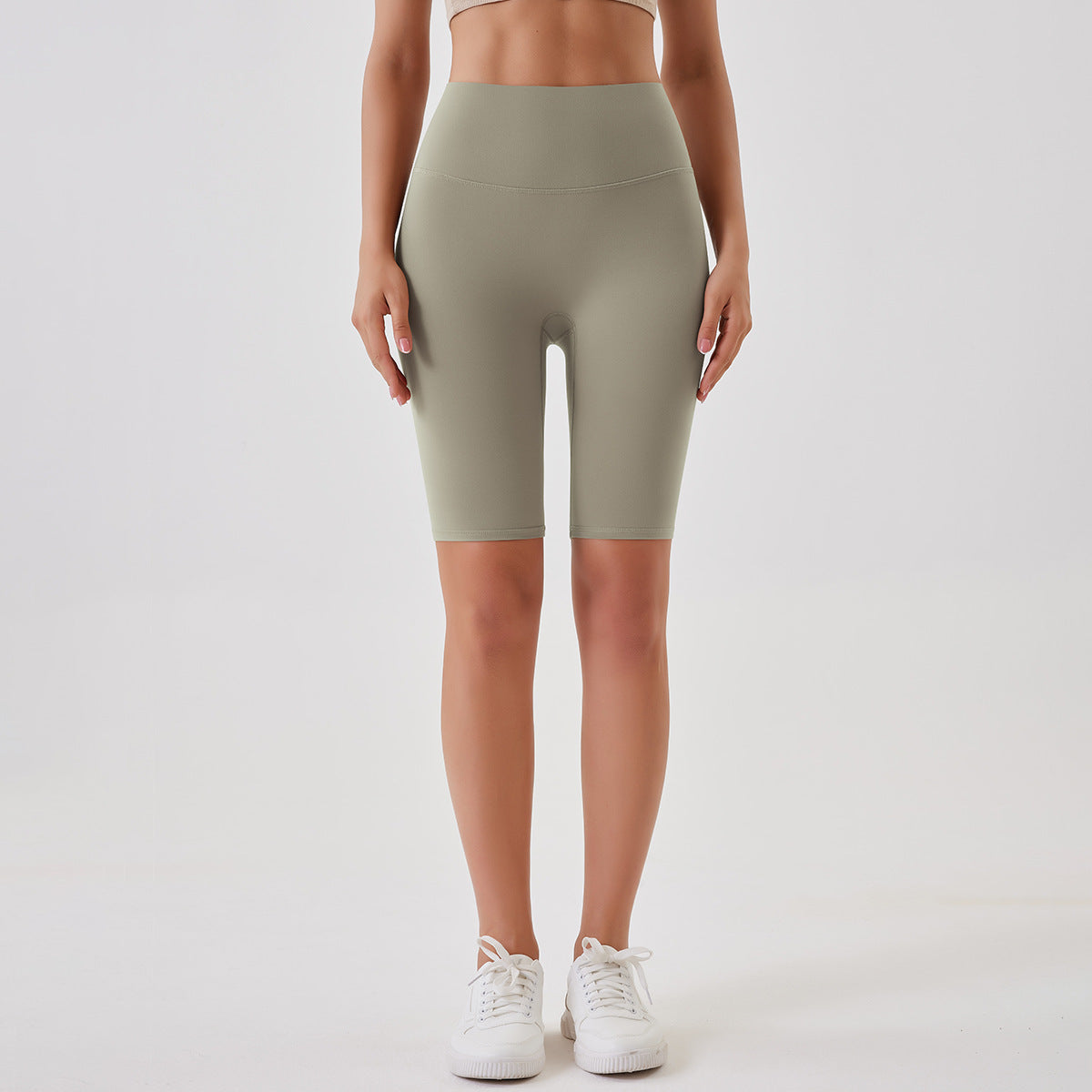 Breathable Double-sided Brushed Yoga Shorts