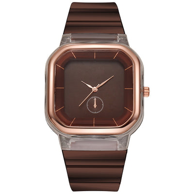 Montre neutre pour femme, simple, tendance, ceinture en acier, quartz