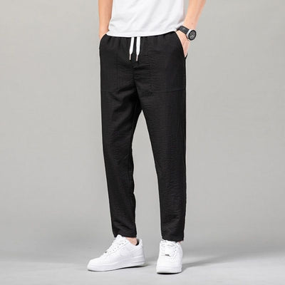 Solid Color Clean Version Thin Pants Male