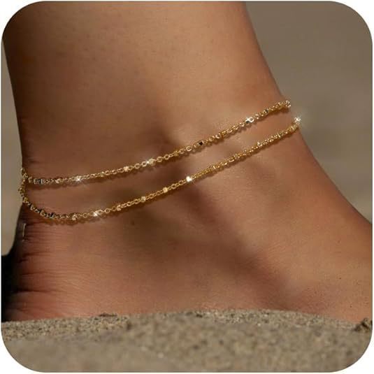 Exaggerated Chain Beach Anklet