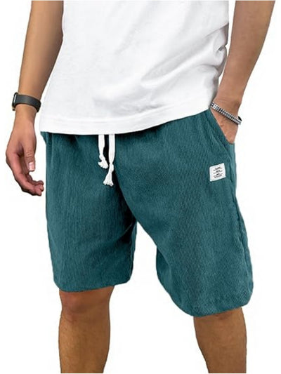 Men's Casual Sports Corduroy Breathable Shorts