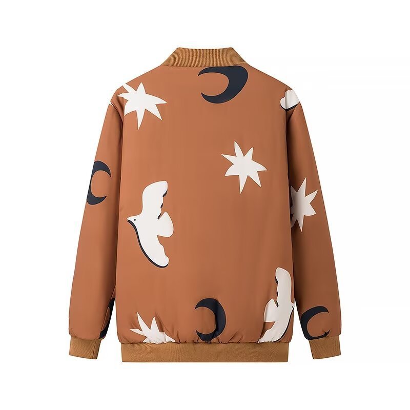 Autumn New Fashion All-match Casual Printed Coat