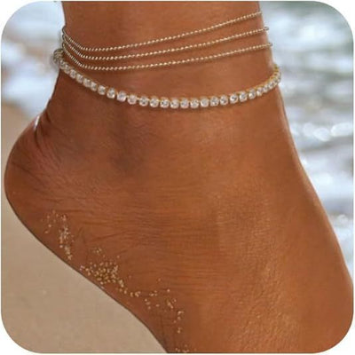 Exaggerated Chain Beach Anklet