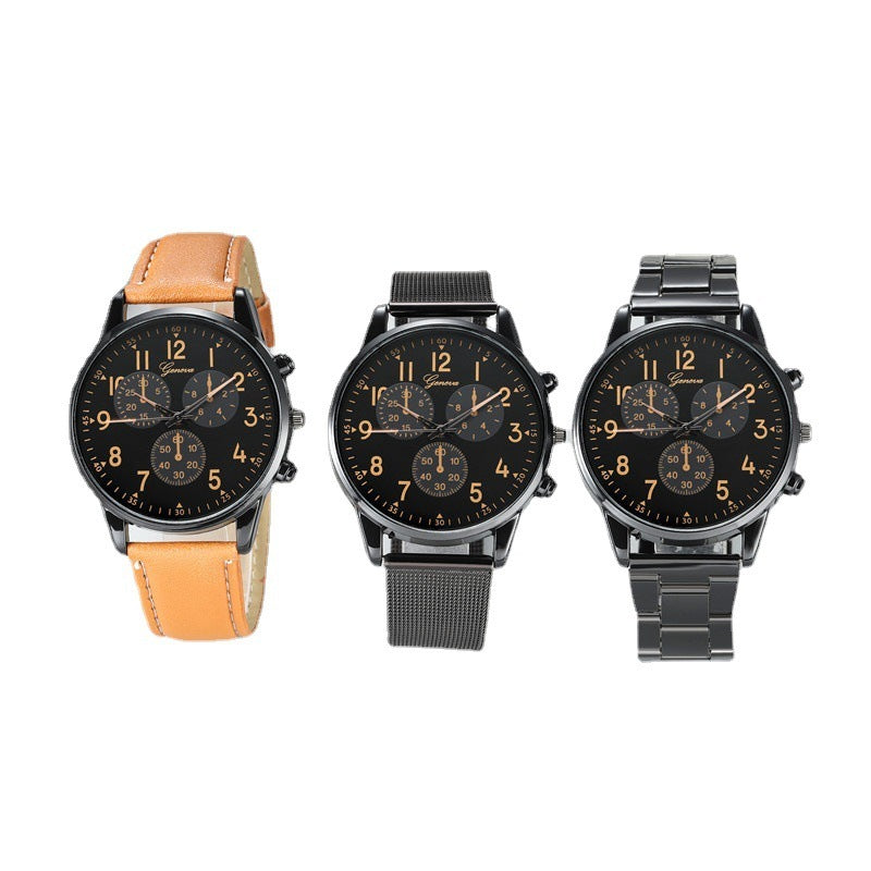 Men’s Steel Strap Business Watch