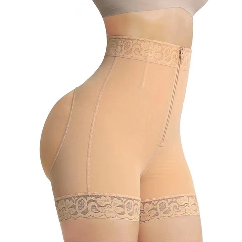 Nouveaux vêtements amincissants pour les hanches, pantalons abdominaux à fermeture éclair pour le levage des hanches