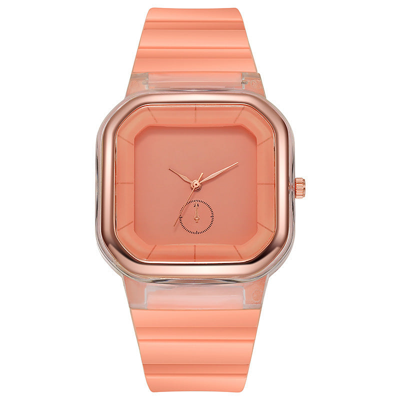Montre neutre pour femme, simple, tendance, ceinture en acier, quartz