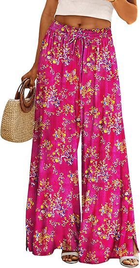 Women's Summer Bohemian Wide-leg Pants