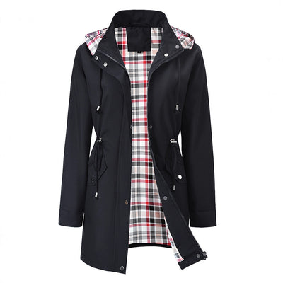 Women's Windbreaker Waterproof Elegant Style